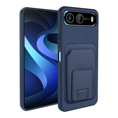 İnfinix Hot 60i 5G Kılıf Kartlıklı TPU Zore Bikart Kapak - 4
