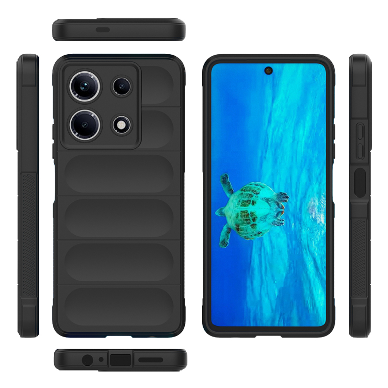İnfinix Note 30 4G Kılıf Esnek TPU Oyuklu Arka Yüzey Tasarımlı Zore Etnik Silikon Kapak - 20