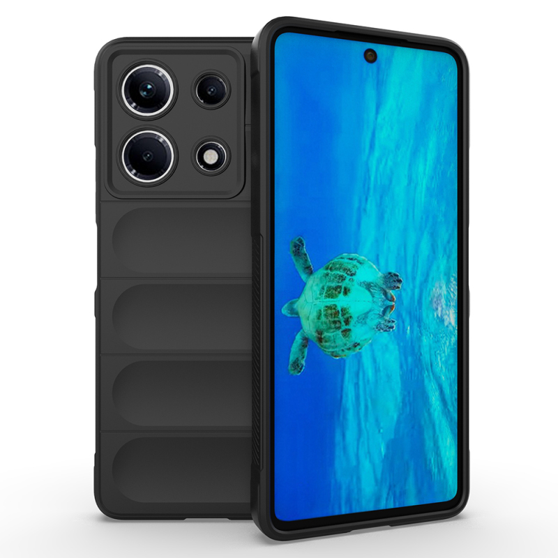 İnfinix Note 30 4G Kılıf Esnek TPU Oyuklu Arka Yüzey Tasarımlı Zore Etnik Silikon Kapak - 4