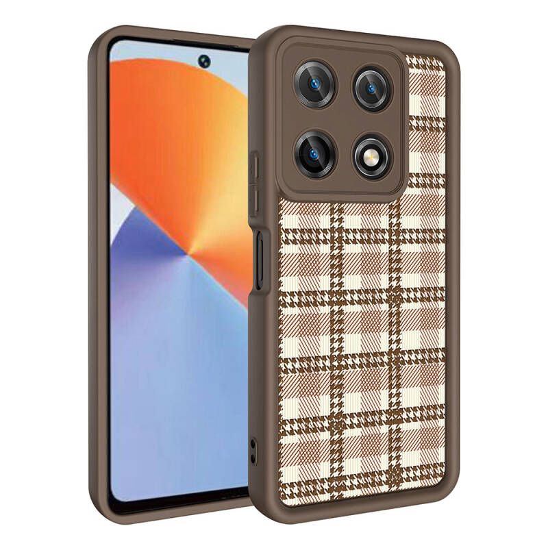 Infinix Note 30 Pro Case Camera Protection Printed Back Surface Zore Klas Cover - 3