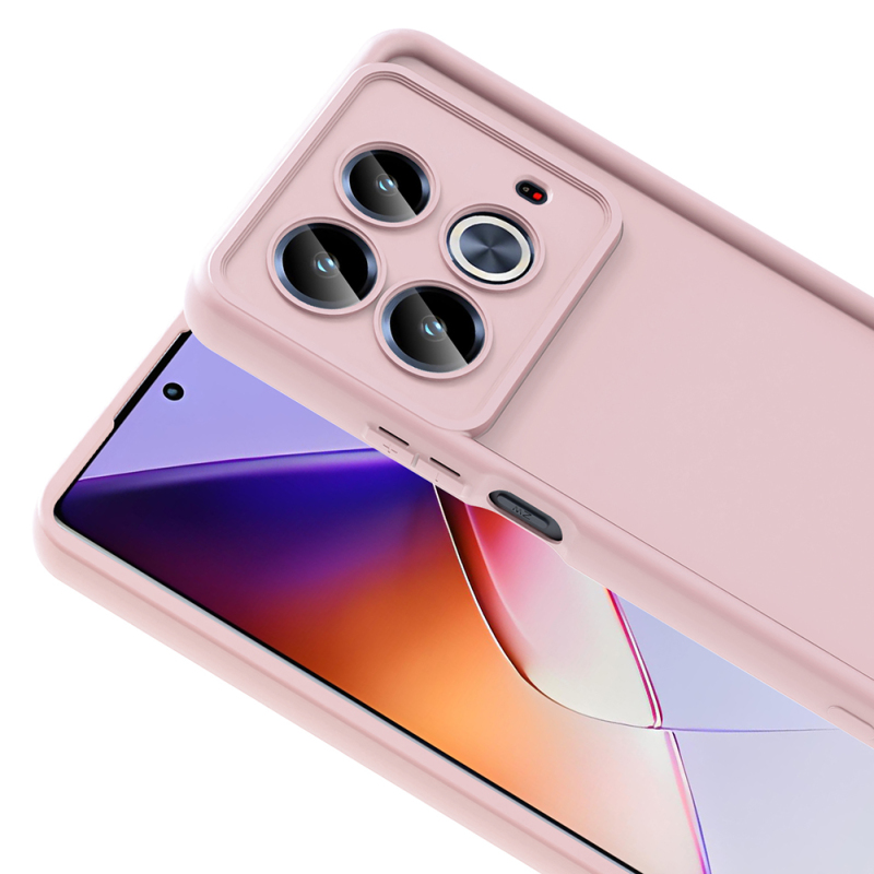 İnfinix Note 40 Pro Kılıf Kamera Korumalı Zore Ananas Kapak - 7