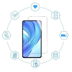 İnfinix Note 8İ Zore Maxi Glass Tempered Glass Screen Protector - 3