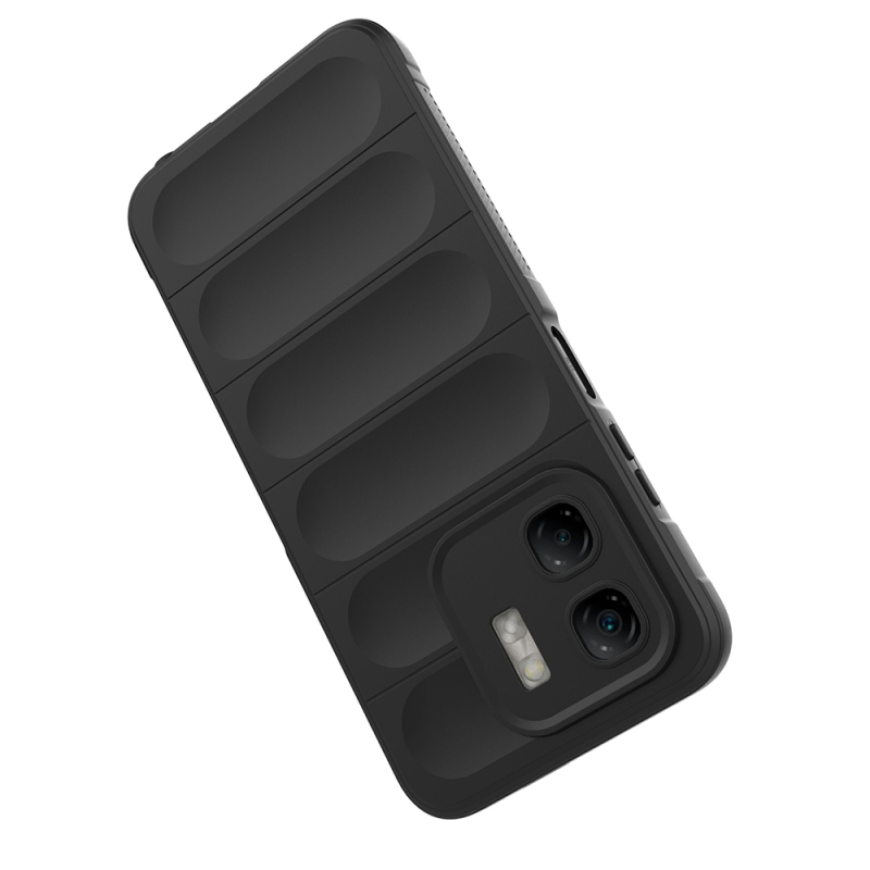 Infinix Smart 9 Case Flexible TPU Hollow Back Surface Design Zore Etnik Silicone Cover - 10