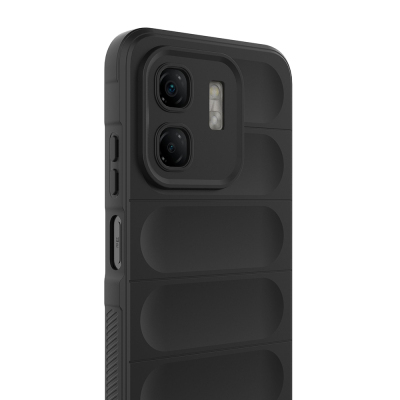 Infinix Smart 9 Case Flexible TPU Hollow Back Surface Design Zore Etnik Silicone Cover - 12