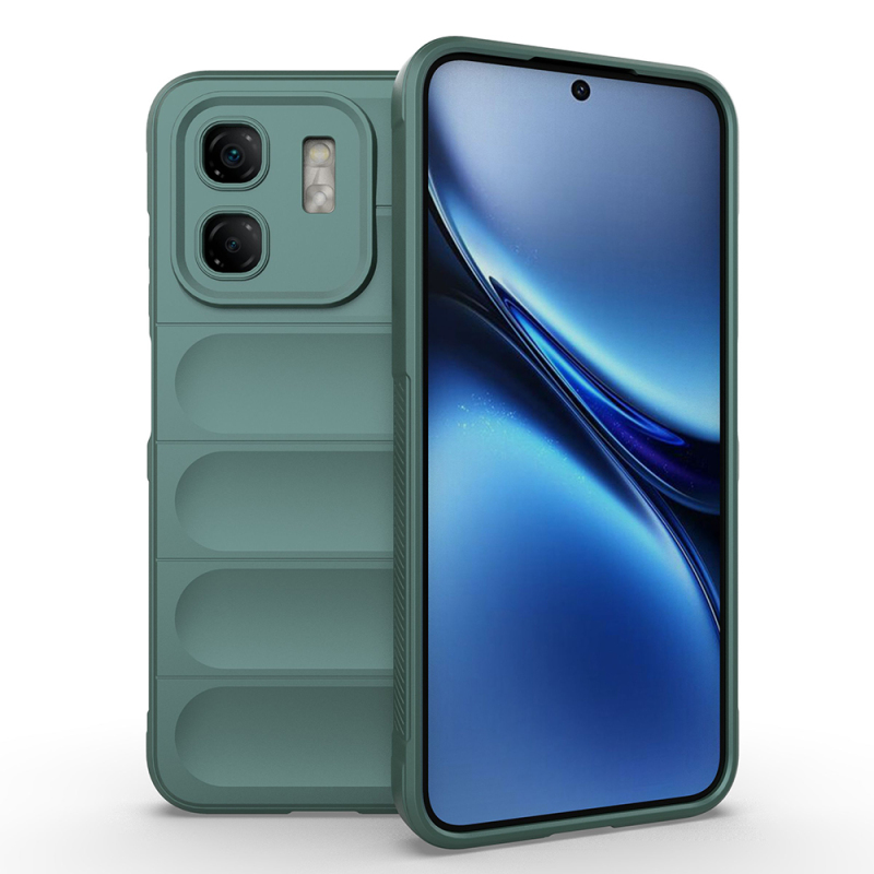 Infinix Smart 9 Case Flexible TPU Hollow Back Surface Design Zore Etnik Silicone Cover - 3