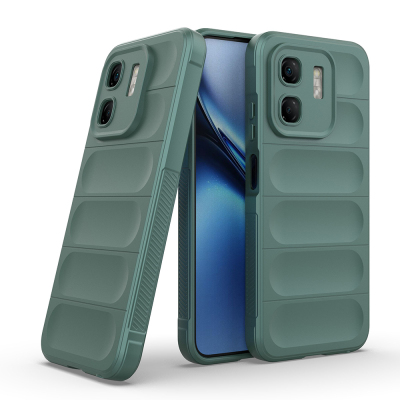 Infinix Smart 9 Case Flexible TPU Hollow Back Surface Design Zore Etnik Silicone Cover - 21