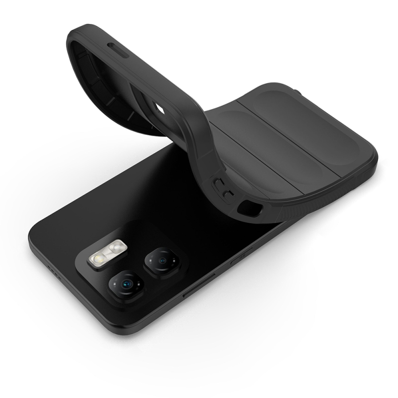 İnfinix Smart 9 Kılıf Esnek TPU Oyuklu Arka Yüzey Tasarımlı Zore Etnik Silikon Kapak - 9