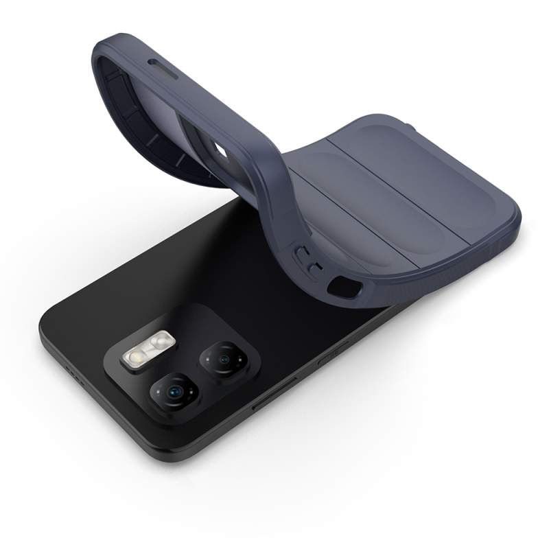 İnfinix Smart 9 Kılıf Esnek TPU Oyuklu Arka Yüzey Tasarımlı Zore Etnik Silikon Kapak - 19