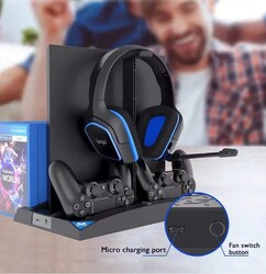 iPega PG-P4009 Playstation 4 Charge Station and Headphone Stand - 6