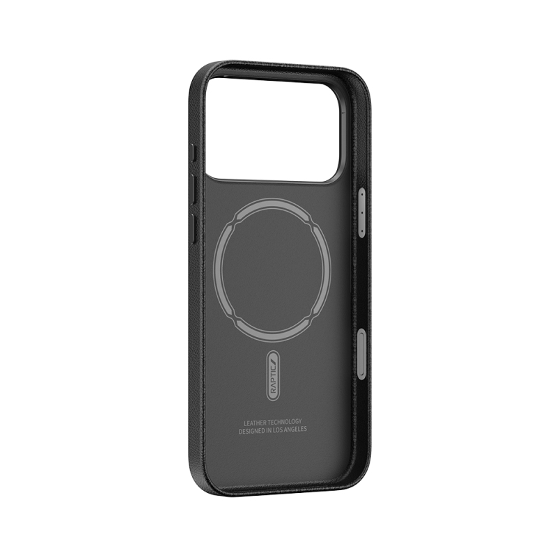 iPhone 17 Pro Kılıf M-Safe Şarj Özellikli Polimerik Deri Raptic Urban Nano Kapak - 14