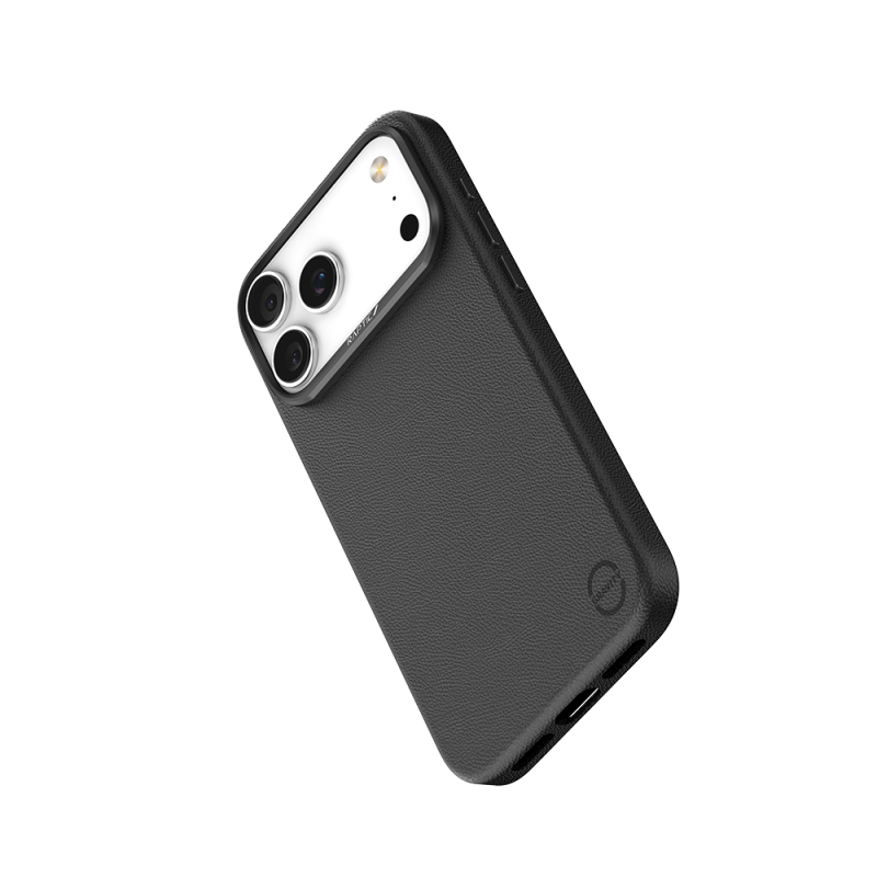 iPhone 17 Pro Kılıf M-Safe Şarj Özellikli Polimerik Deri Raptic Urban Nano Kapak - 15