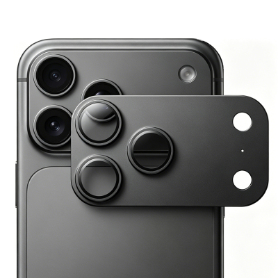 iPhone 18 Pro Max Mohseven Sapphire Alüminyum Safir Kamera Lens Koruyucu - 4