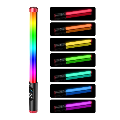 Jmary FM-128RGB RGB Led Light Waterproof Lighting Bar With OLED Display Indicator - 4