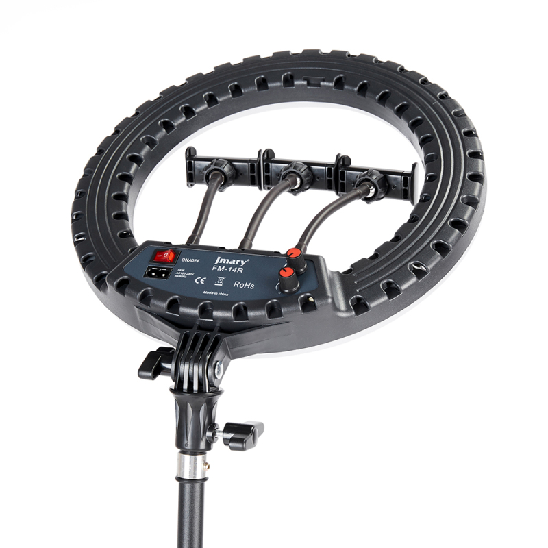 Jmary FM-14R Kumandalı 34cm Işıklı Telefon Tutucu Ring Light - 17