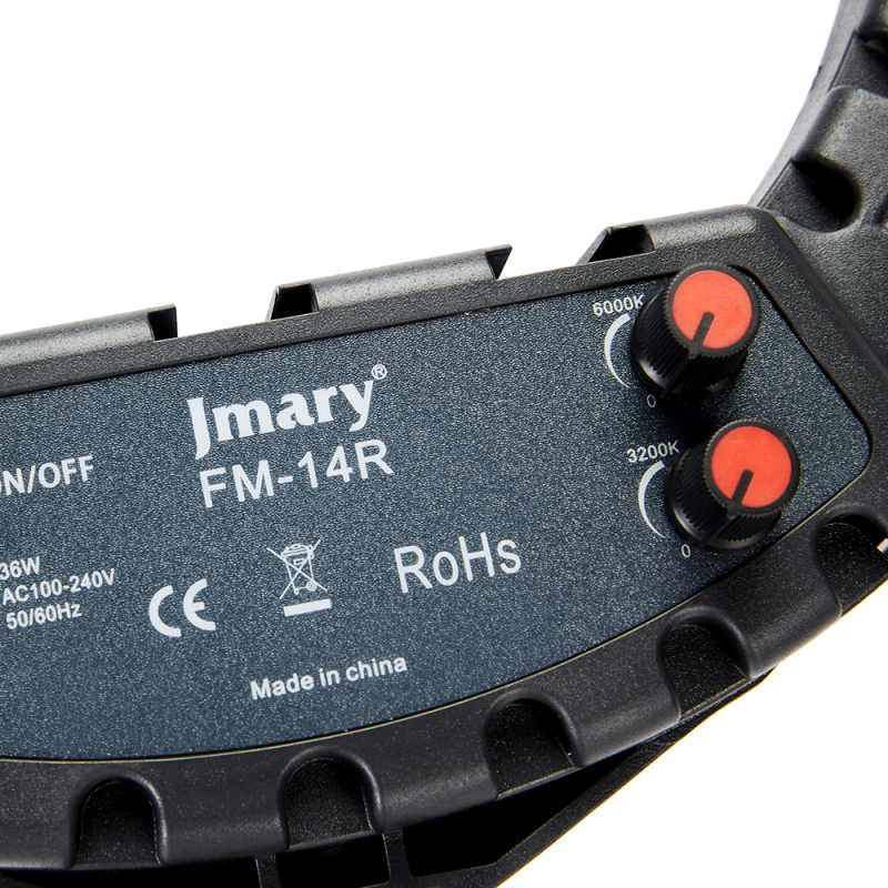 Jmary FM-14R Kumandalı 34cm Işıklı Telefon Tutucu Ring Light - 24