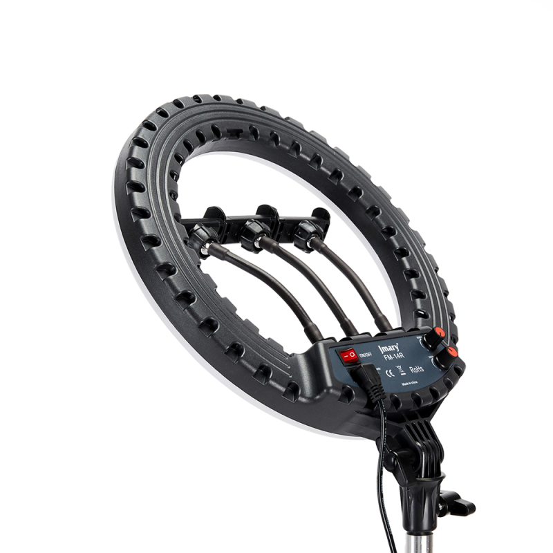 Jmary FM-14R Remote Control 34cm Lighted Phone Holder Ring Light - 19