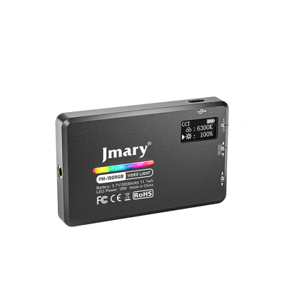 Jmary FM-150RGB RGB Led Telefon-Kamera Üstü Aydınlatma Işığı - 5