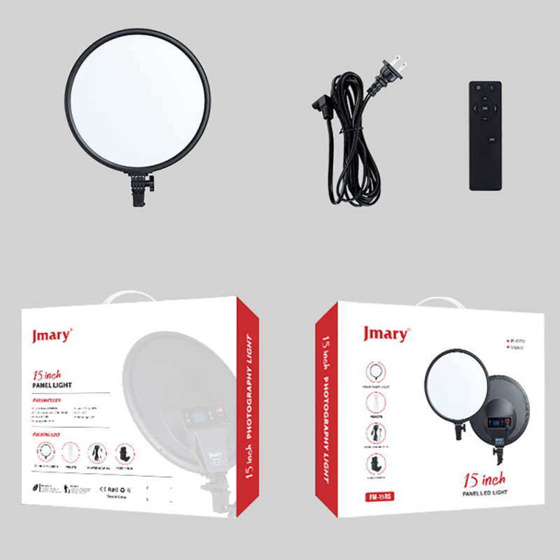 Jmary FM-15RS Remote Control Light Phone Holder Ring Light - 8