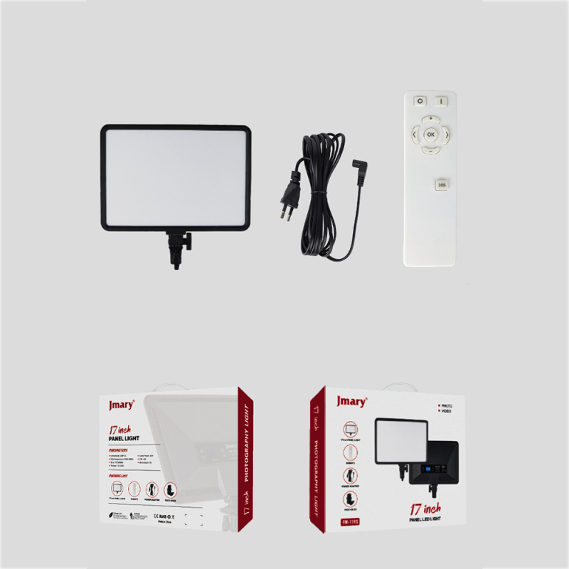 Jmary FM-17RS Uzaktan Kumandalı Dijital Göstergeli 17 inç LED Panel Video Işığı - 7