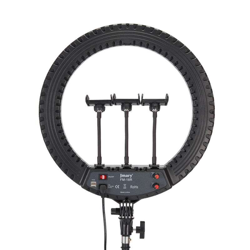 Jmary FM-18R Uzaktan Kumandalı 43cm Işıklı Telefon Tutucu Ring Light - 7