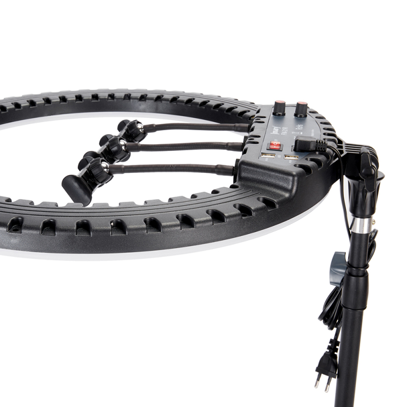 Jmary FM-21R Uzaktan Kumandalı 52cm Işıklı Telefon Tutucu Ring Light - 4
