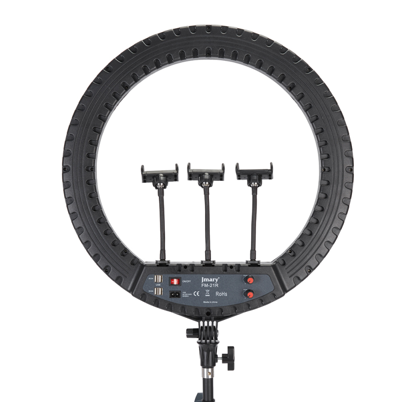 Jmary FM-21R Uzaktan Kumandalı 52cm Işıklı Telefon Tutucu Ring Light - 5
