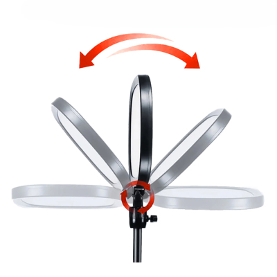 Jmary FM-58R 9 inch LED Panel Light with Interchangeable Stand - 3