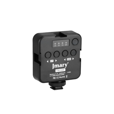 Jmary FM-59R Phone-Camera Top Battery-Powered Lighting Light - 4