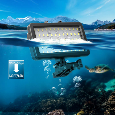 Jmary FM-72RGB IPX8 Sertifikalı RGB Su Altı Kamera Işığı - 5
