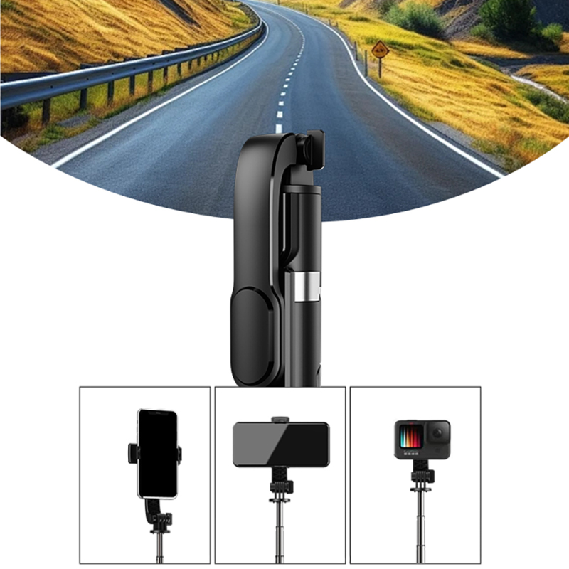 Jmary KT-219 360 Degree Rotating Wireless Control Tripod and Selfie Stick - 7