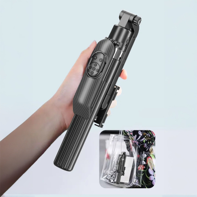 Jmary KT-299 360 Degree Rotating Wireless Remote Controlled Tripod and Selfie Stick - 6