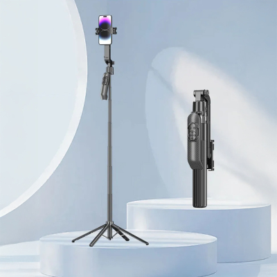 Jmary KT-299 360 Degree Rotating Wireless Remote Controlled Tripod and Selfie Stick - 8