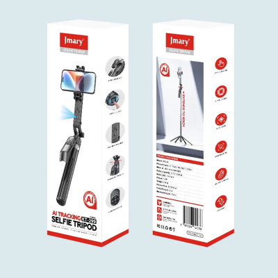 Jmary KT-299 360 Derece Dönebilen Kablosuz Kumandalı Tripod ve Selfie Çubuğu - 9