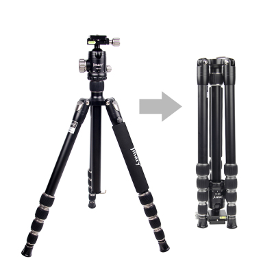 Jmary KT255+NB36 360 Derece Dönebilen Değiştirilebilir Başlıklı Tripod - 8