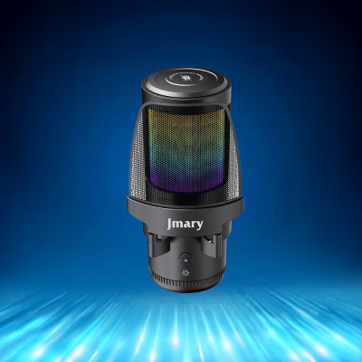 Jmary MC-PW13 Ayrılabilen Pop Filtreli Gürültü Önleyici 360° Dönebilen Tak Çalıştır USB Mikrofon - 10
