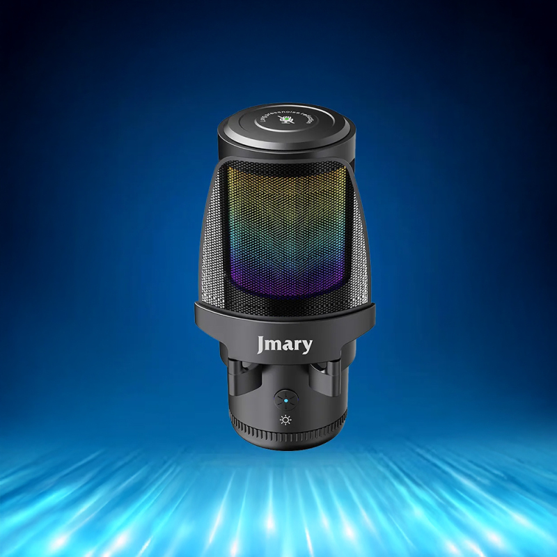 Jmary MC-PW13 Ayrılabilen Pop Filtreli Gürültü Önleyici 360° Dönebilen Tak Çalıştır USB Mikrofon - 10