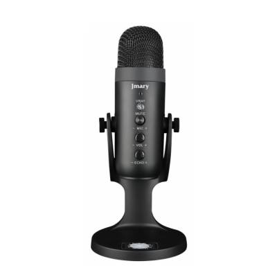 Jmary MC-PW8 Noise Canceling Anti-Shock Technology Plug and Play Echo Studio Microphone - 1
