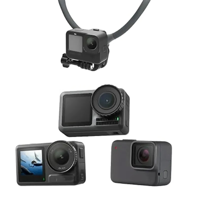 Jmary MG-03 2in1 Eller Serbest Magnetik Boyun Askılı Telefon Tutucu - 4