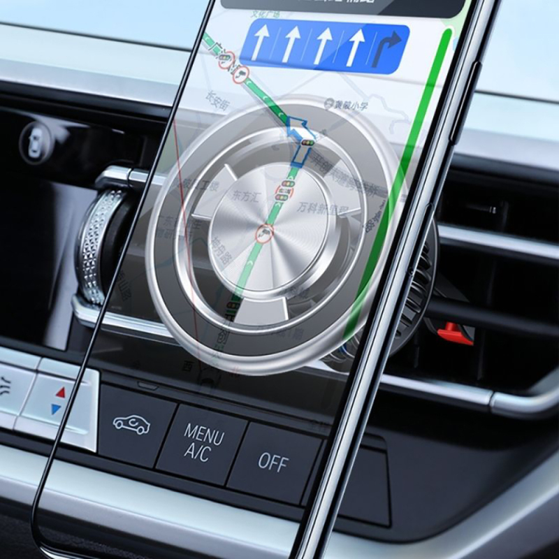 Jmary MH-77 Magnetic 360 Degree Rotating Head Phone Holder Ventilation Design - 7