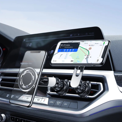 Jmary MH-78 Vent Design Magnetic Car Phone Holder - 5