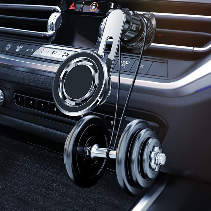 Jmary MH-78 Vent Design Magnetic Car Phone Holder - 9