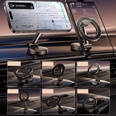 Jmary MH-79 360 Degree Rotatable Flat Floor Car Phone Holder - 15