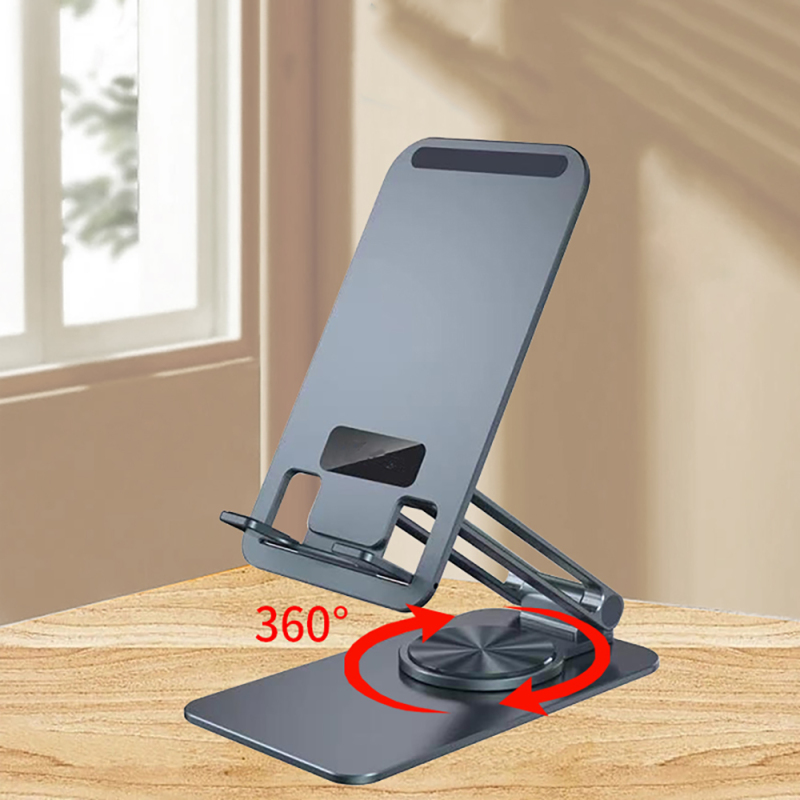 Jmary MK-60 Ayarlanabilir Katlanabilir 360 Derece Dönebilen Telefon ve Tablet Standı - 3
