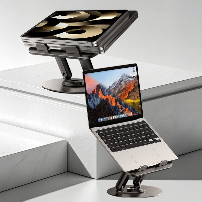 Jmary MK-85 360 Derece Ayarlanabilir Çok Fonksiyonlu Macbook Notebook Standı - 8