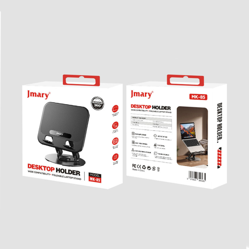 Jmary MK-85 360 Derece Ayarlanabilir Çok Fonksiyonlu Macbook Notebook Standı - 9