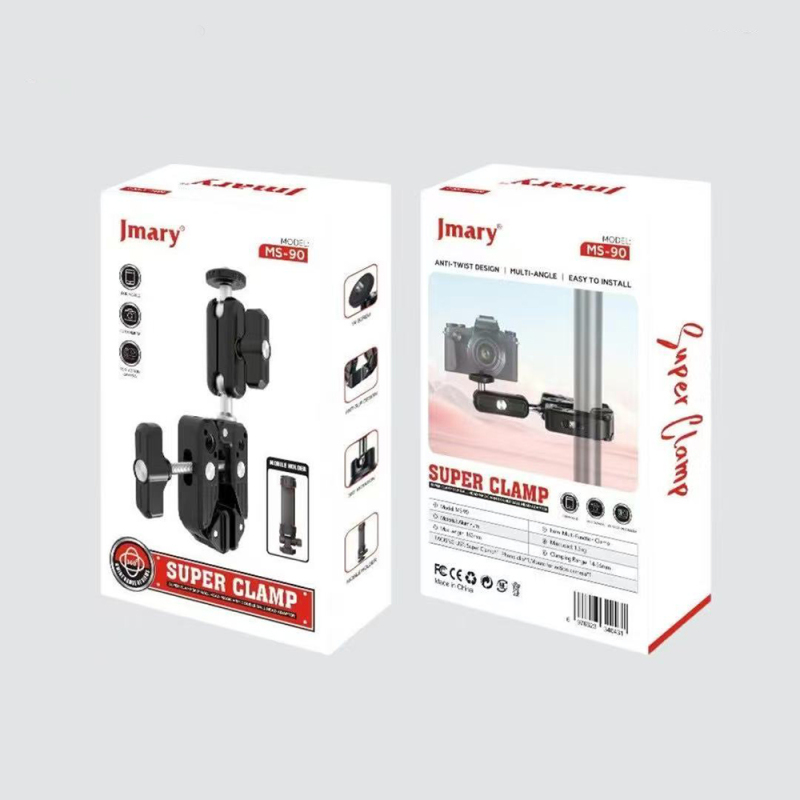 Jmary MS-90 Telefon & Fotoğraf & Aksiyon Kamerası Sabitleme Aparatı - 5