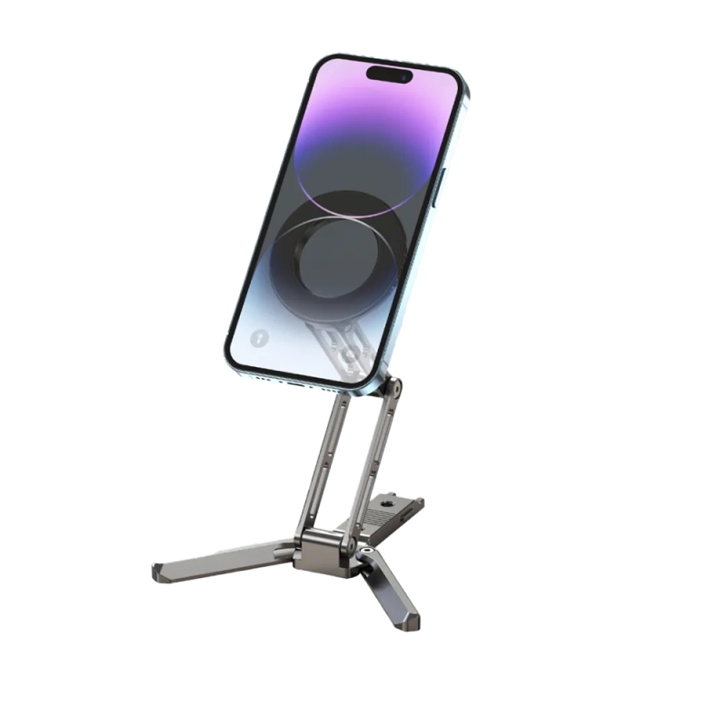 Jmary MS-96 Ayarlanabilir Katlanabilir 360 Derece Dönebilen Magnetik Telefon Standı - 1