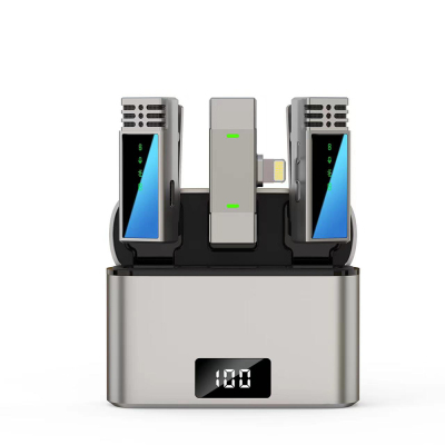 Jmary MW-15 Lightning Portlu Kablosuz Yaka Mikrofonu - 1