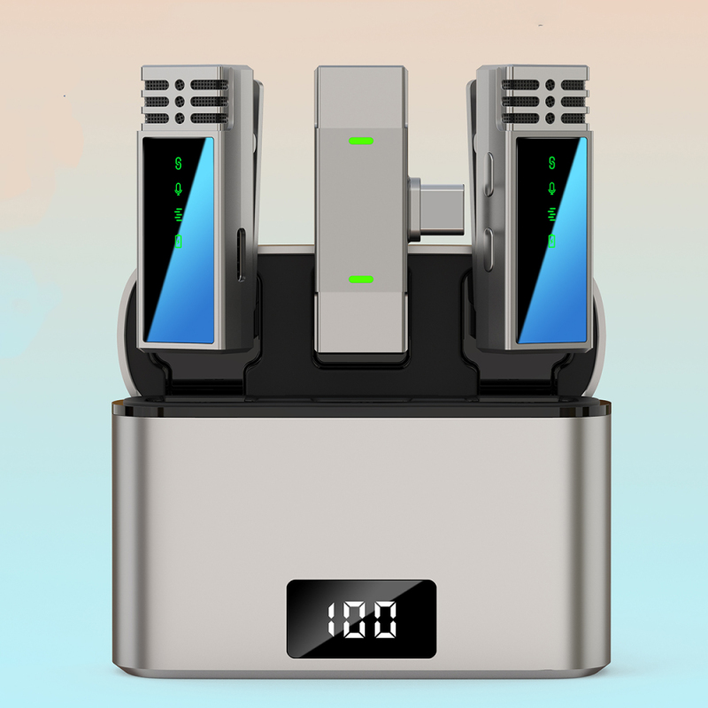 Jmary MW-15 Type-C Portlu Kablosuz Yaka Mikrofonu - 7