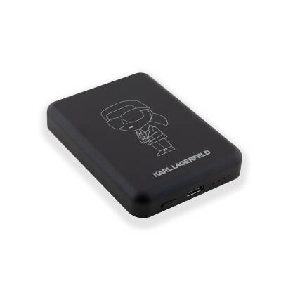 Karl Lagerfeld Led Işıklı Göstergeli Magsafe Magnetik Orjinal Lisanslı Powerbank 3000 Mah - 3